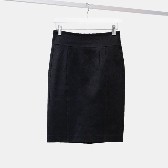 スカート Burberry Black stretch polyester blend skirt Burberry Black Stretch Pencil Skirt -